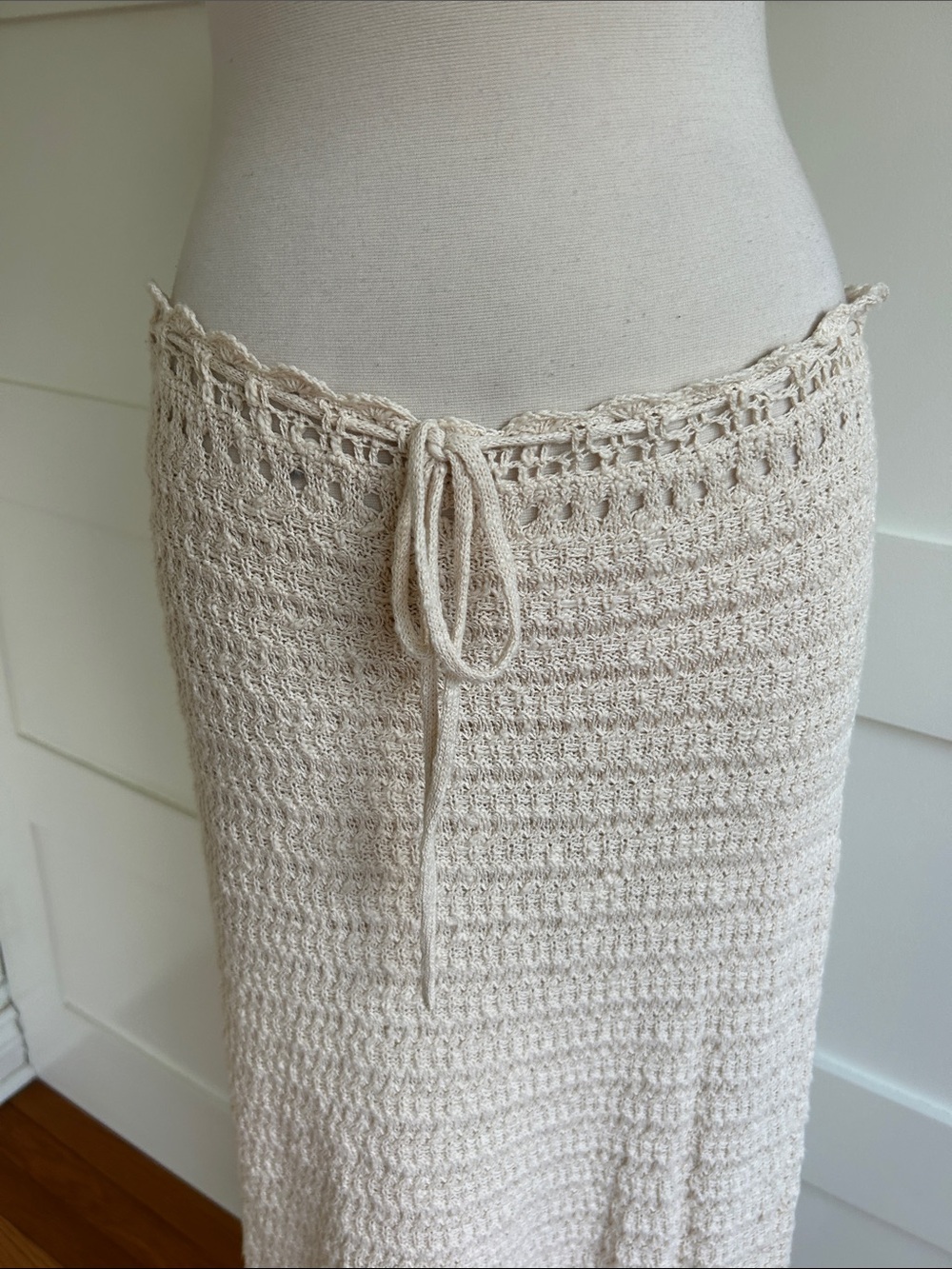 RAILS-Sydney Cream Crochet Midi Skirt - Picture 5 of 9